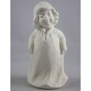Vintage 1971 Goebel W Germany White Porcelain Kissing Angel Figurine HE51B